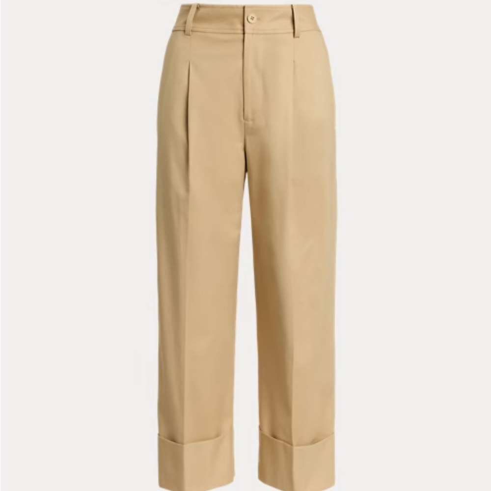 Ralph Lauren Tan Ankle Pants